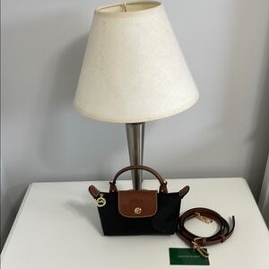 Longchamp Mini Bag in Black and Brown